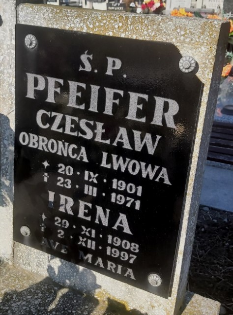 Irena Pfeiffer 1908 Brzeg - Grobonet - Wyszukiwarka osób pochowanych