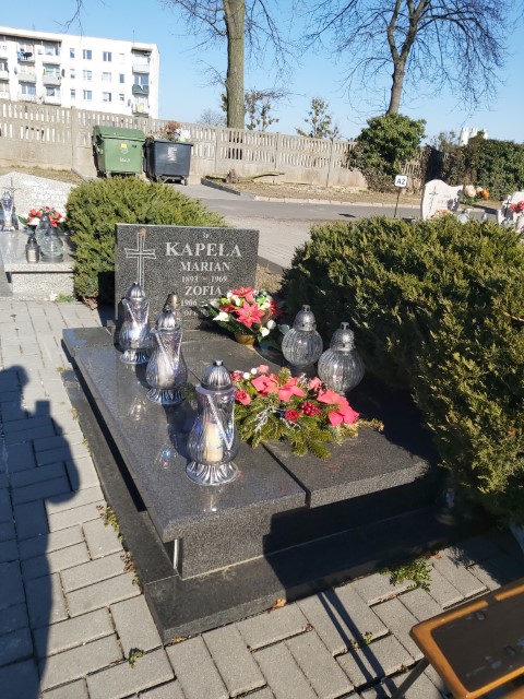 Grób Zofia Kapela