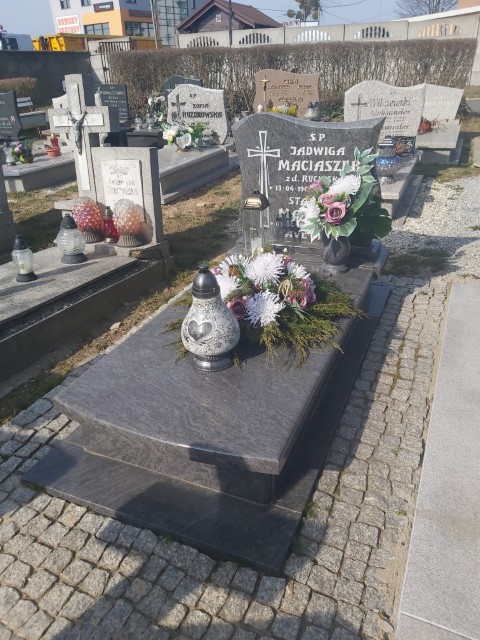 Grób Stanisław Maciaszek