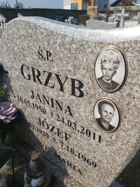 Józef Grzyb 1920 Brzeg - Grobonet - Wyszukiwarka osób pochowanych