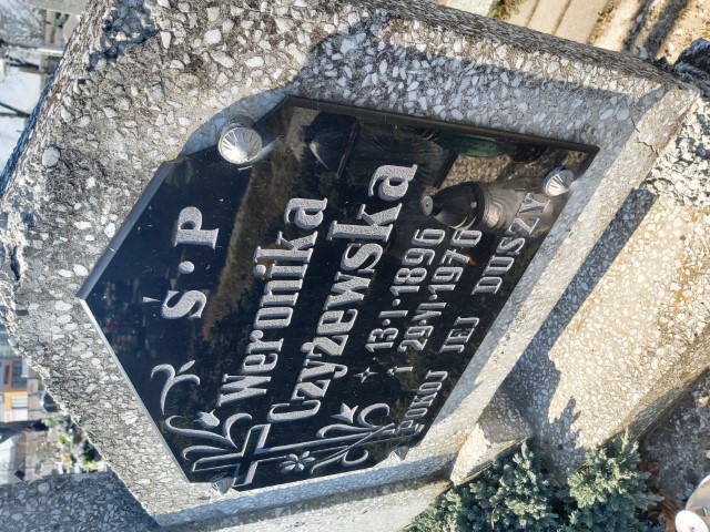 Weronika Czyżewska 1896 Brzeg - Grobonet - Wyszukiwarka osób pochowanych