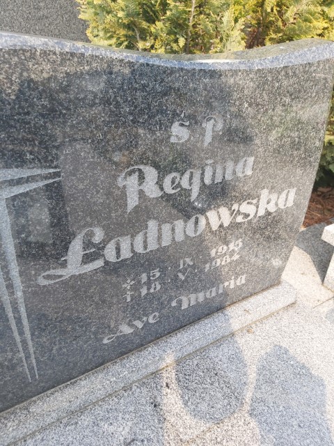 Grób Regina Ładnowska