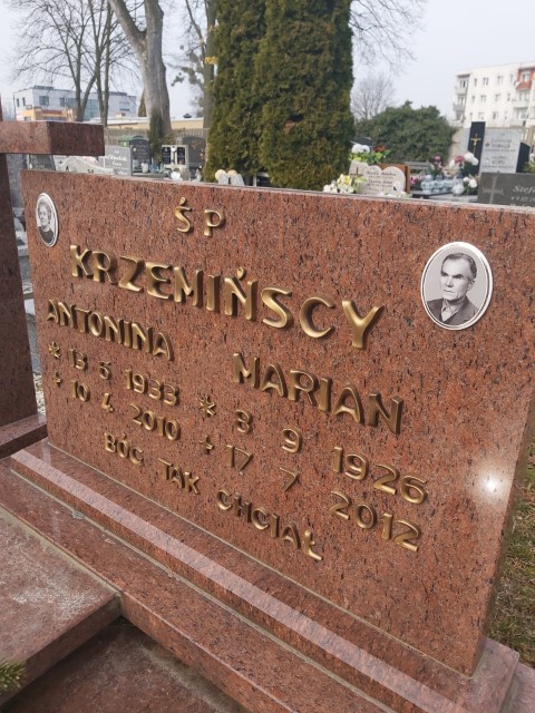 Antonina Krzemińska 1933 Brzeg - Grobonet - Wyszukiwarka osób pochowanych