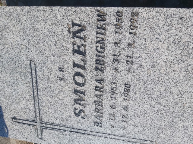 Barbara Smoleń 1953 Brzeg - Grobonet - Wyszukiwarka osób pochowanych