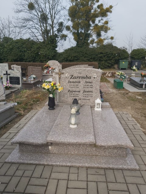 Zygmunt Zaremba 1953 Brzeg - Grobonet - Wyszukiwarka osób pochowanych