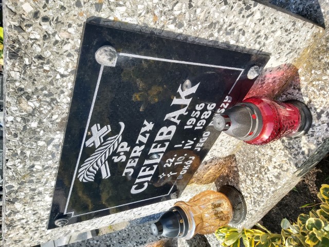 Jerzy Ryszard Cielebąk 1956 Brzeg - Grobonet - Wyszukiwarka osób pochowanych