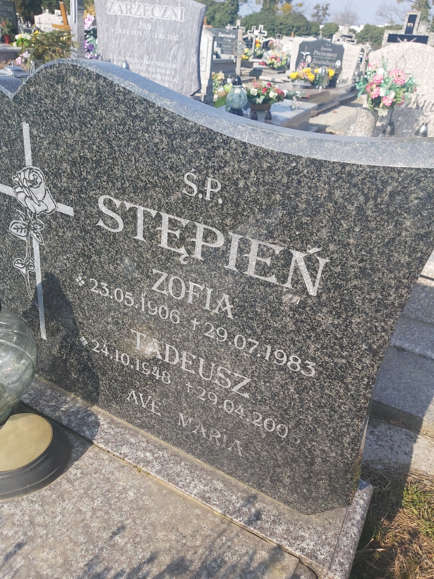 Zofia Stępień 1906 Brzeg - Grobonet - Wyszukiwarka osób pochowanych