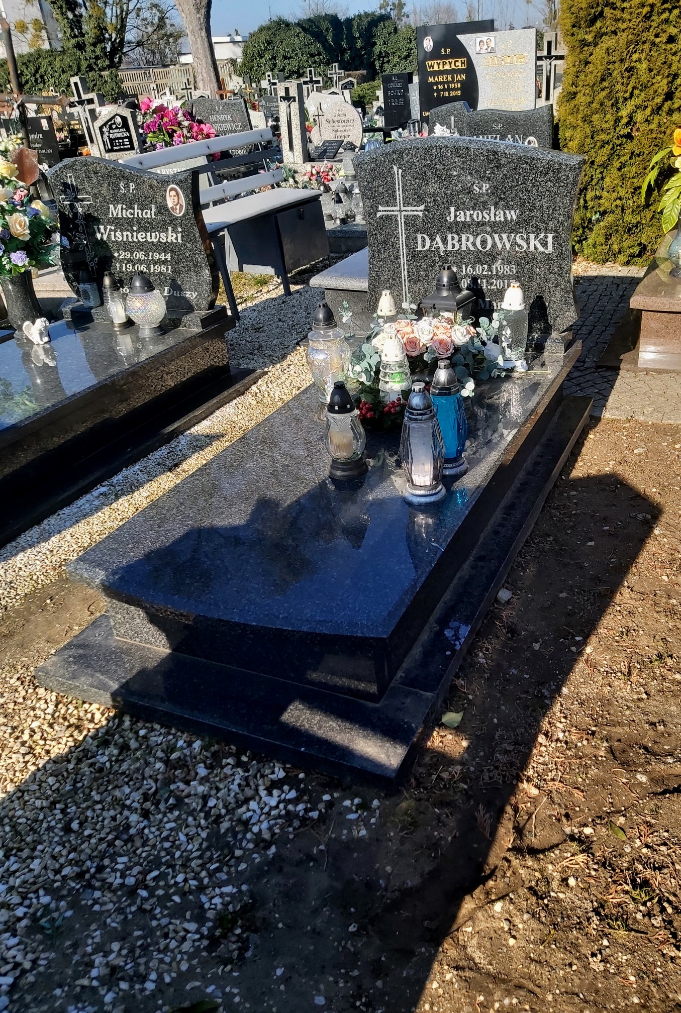 Grób Jarosław Dąbrowski