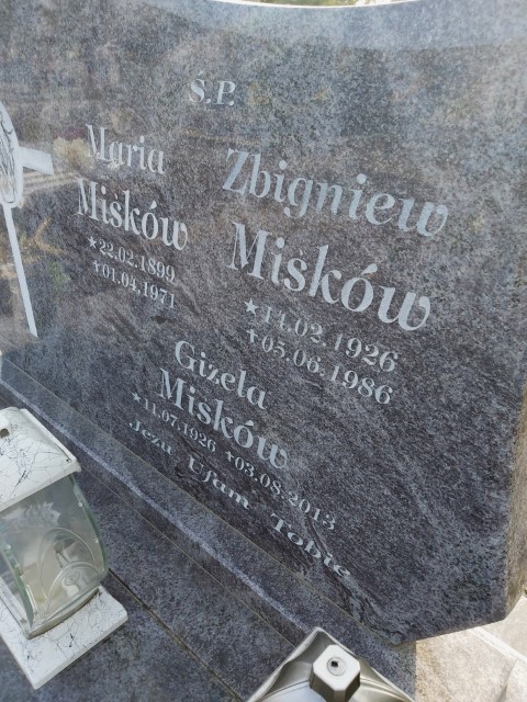 Maria Miśków 1899 Brzeg - Grobonet - Wyszukiwarka osób pochowanych