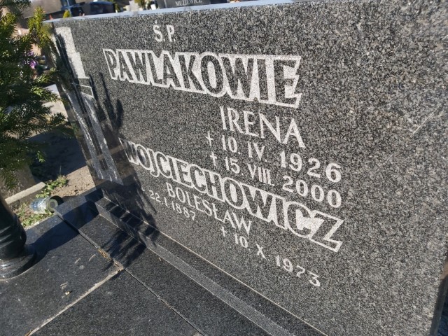 Irena Pawlak 1926 Brzeg - Grobonet - Wyszukiwarka osób pochowanych