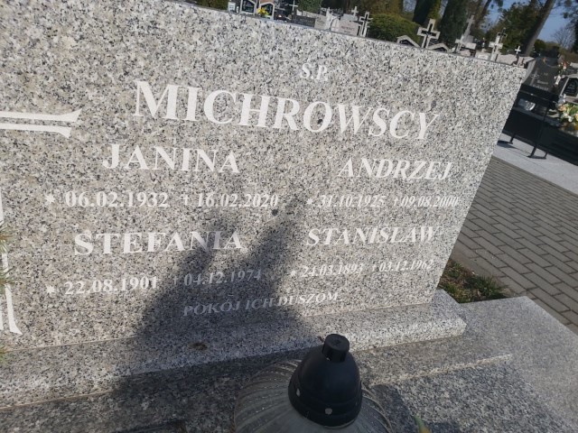 Grób Janina Michrowska