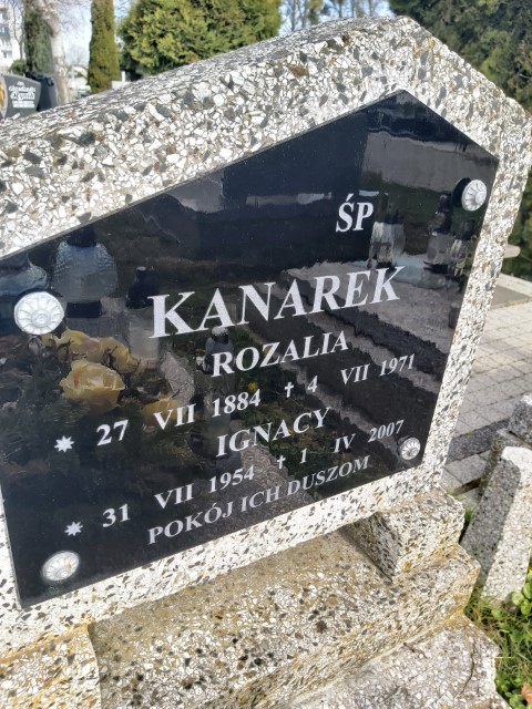 Ignacy Kanarek 1954 Brzeg - Grobonet - Wyszukiwarka osób pochowanych
