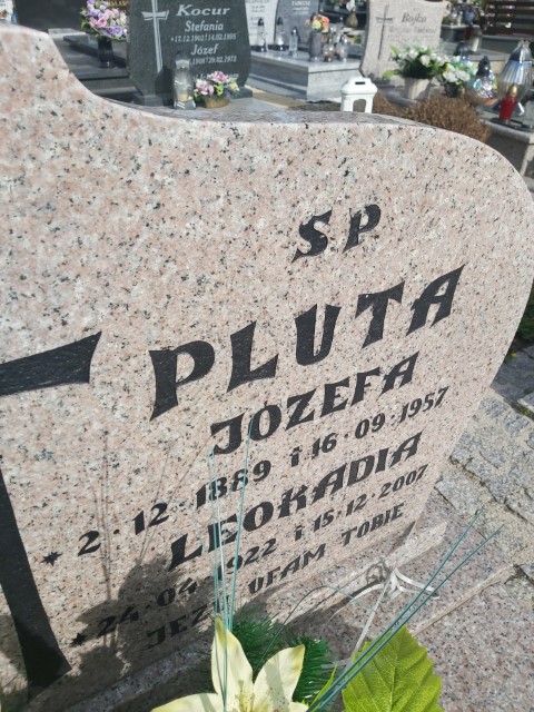 Leokadia Pluta 1922 Brzeg - Grobonet - Wyszukiwarka osób pochowanych