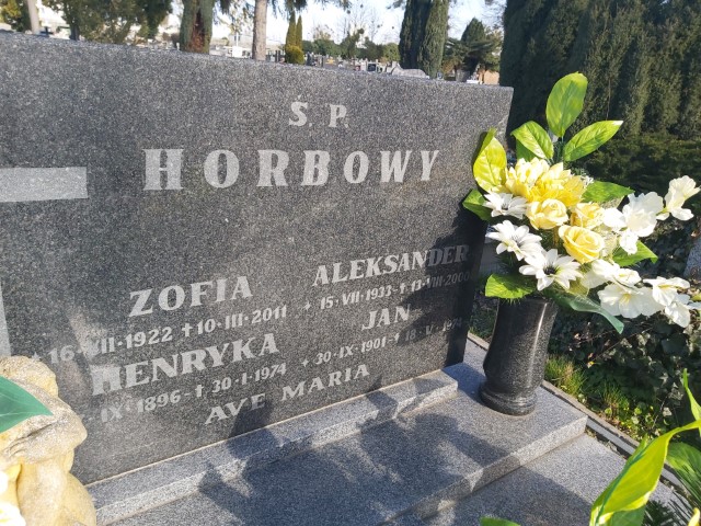Grób Jan Horbowy