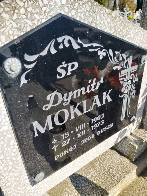 Grób Dymitr Moklak