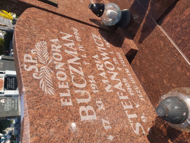 Eleonora Buczman 1914 Brzeg - Grobonet - Wyszukiwarka osób pochowanych