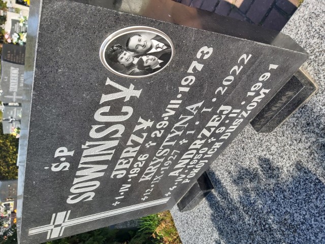 Jerzy Sowiński 1926 Brzeg - Grobonet - Wyszukiwarka osób pochowanych