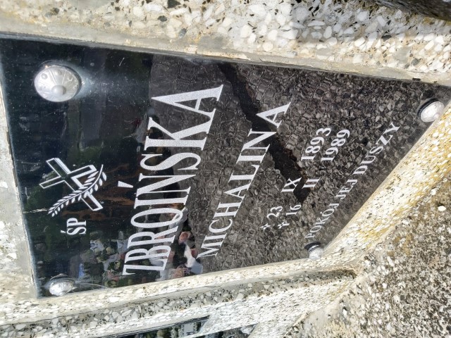 Grób Michalina Zbroińska