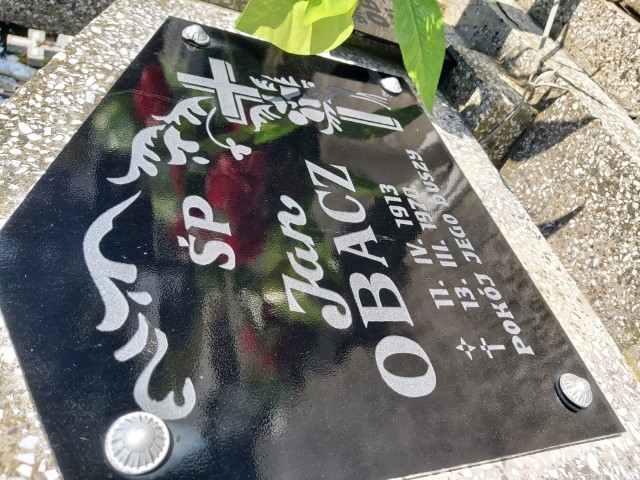 Jan Obacz 1913 Brzeg - Grobonet - Wyszukiwarka osób pochowanych