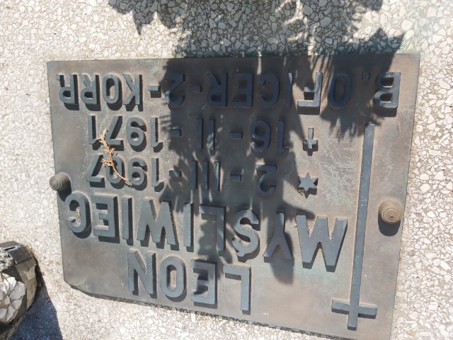 Grób Leon Myśliwiec