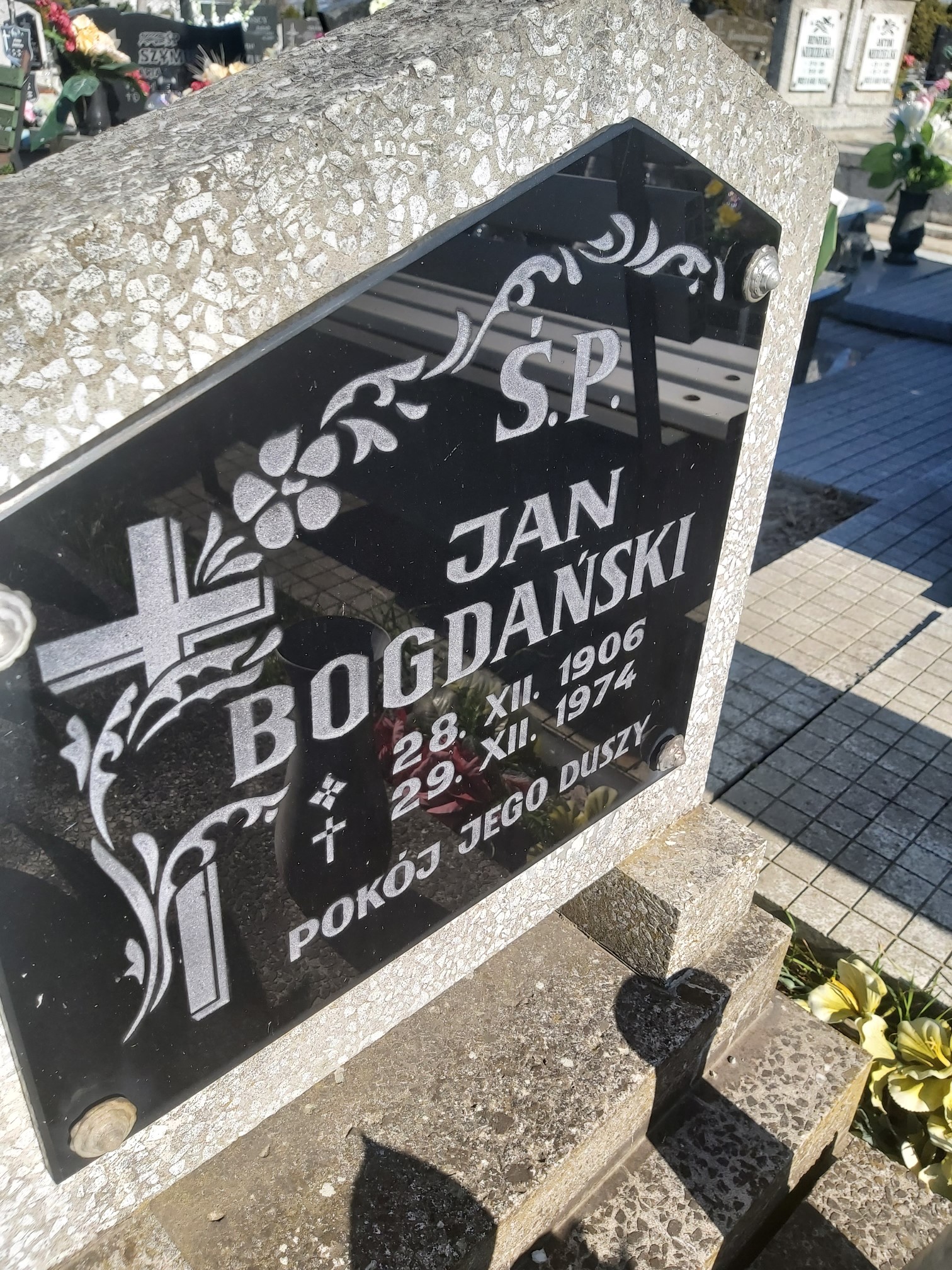 Jan Bogdański 1906 Brzeg - Grobonet - Wyszukiwarka osób pochowanych