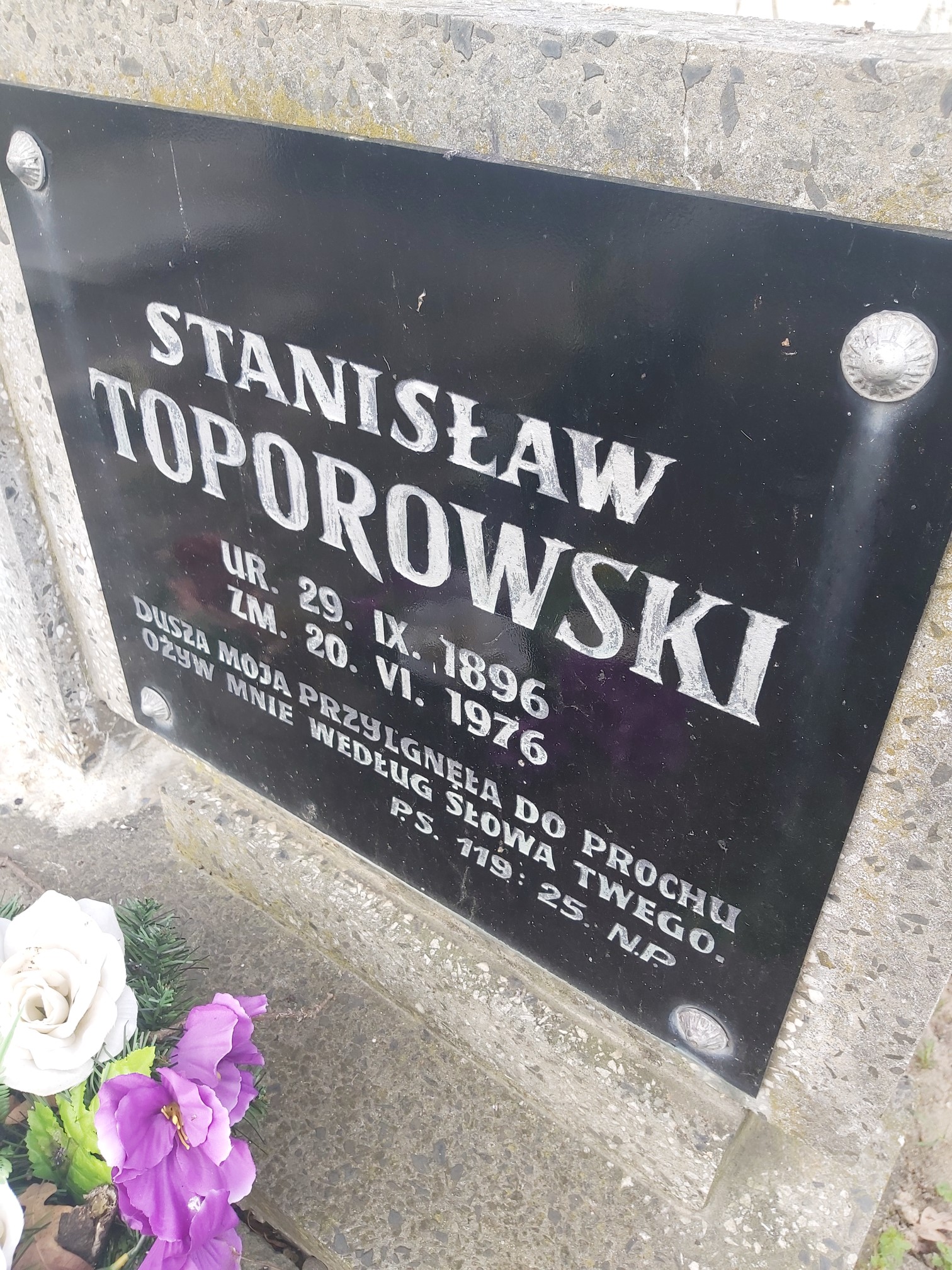 Stanisław Toporowski 1896 Brzeg - Grobonet - Wyszukiwarka osób pochowanych