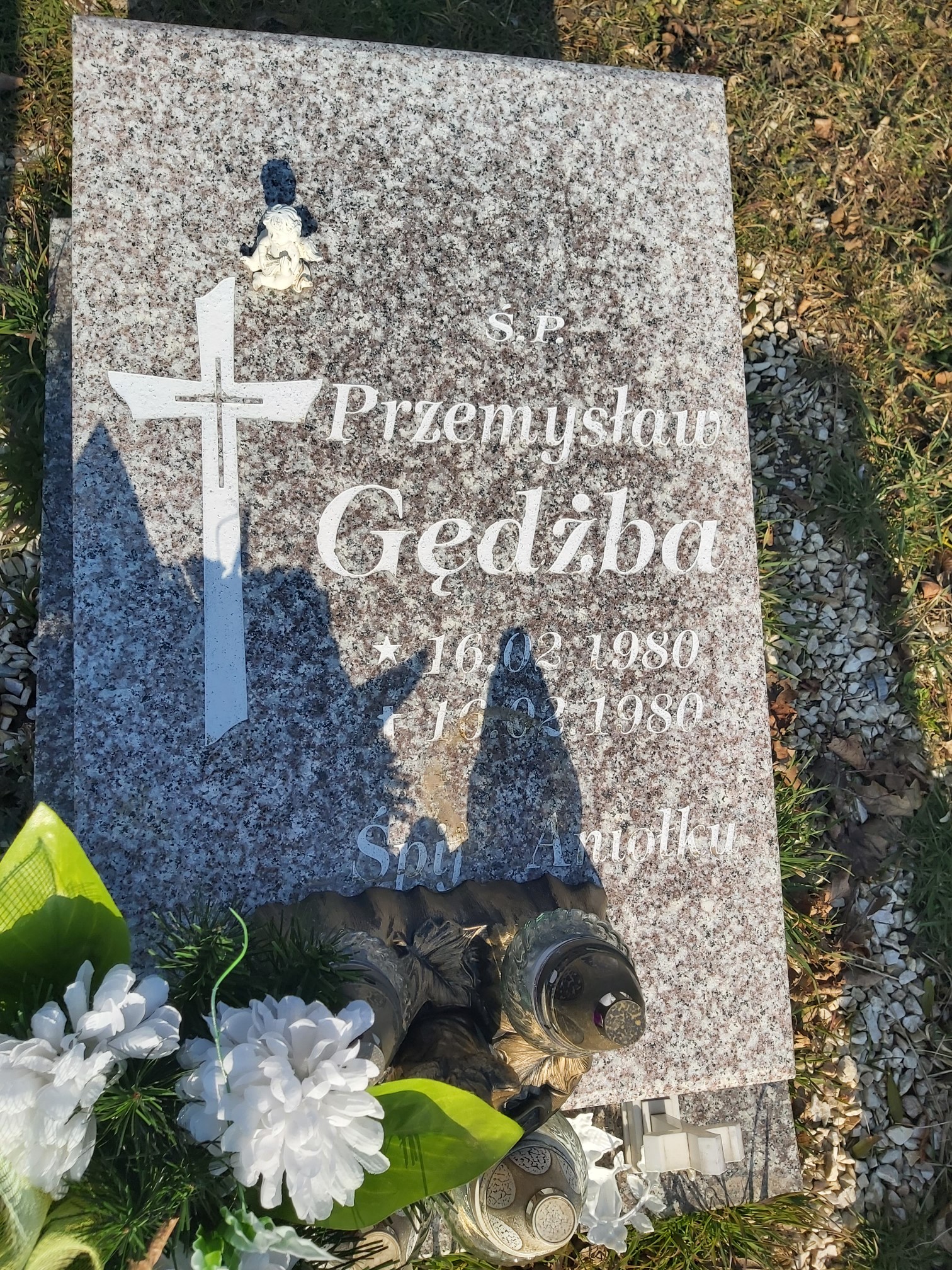 Grób Przemysław Gędźba