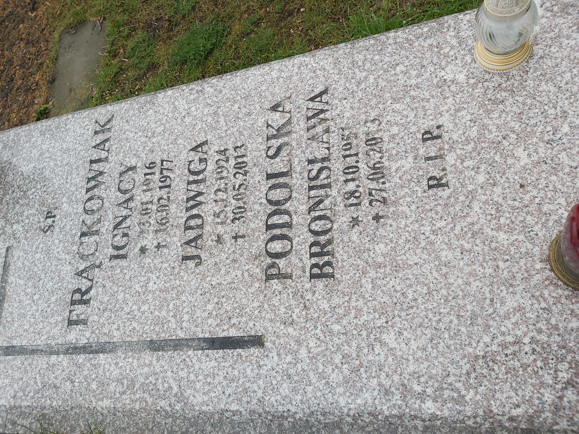 Grób Ignacy Frąckowiak