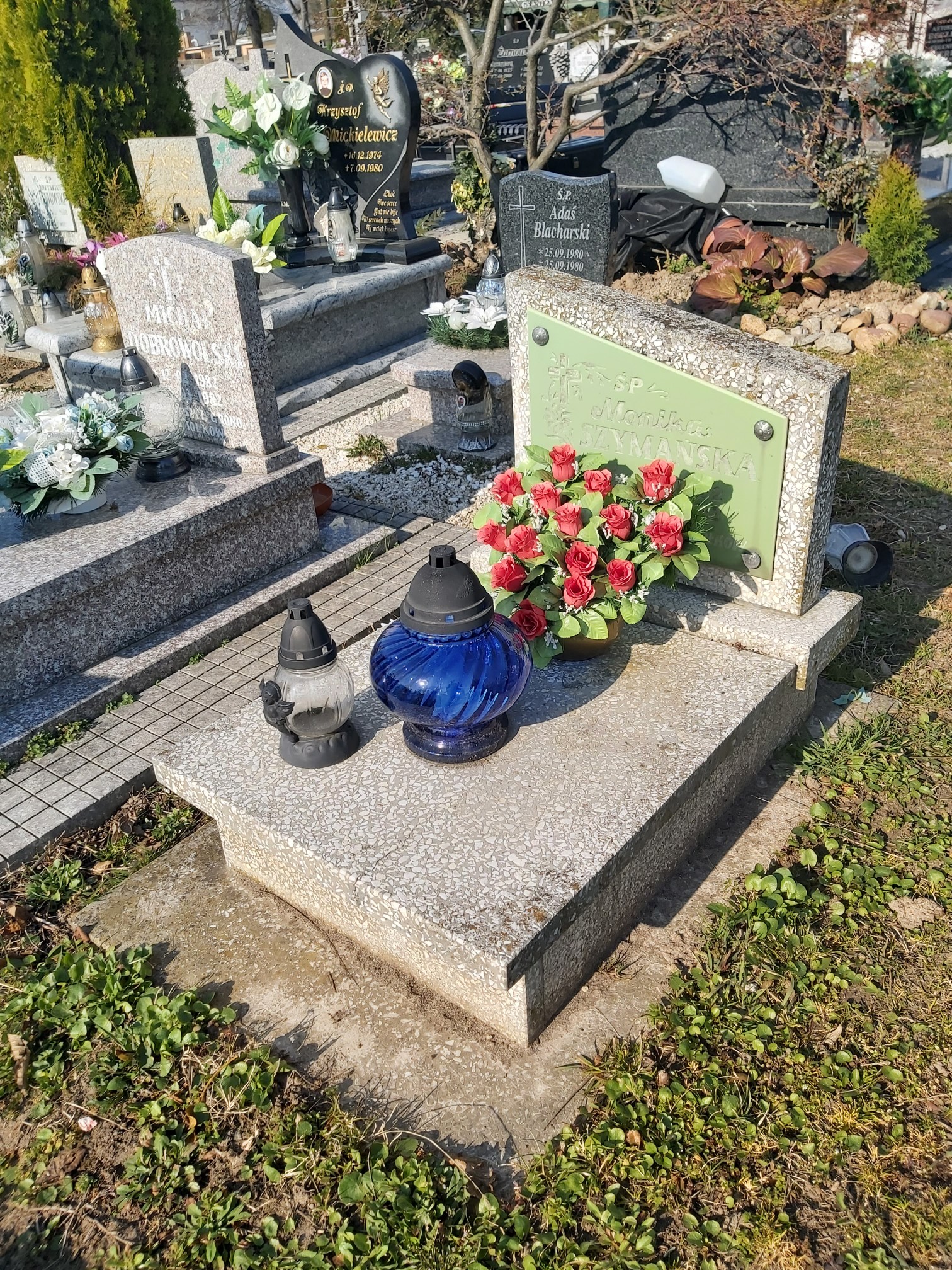 Grób Monika Szymańska