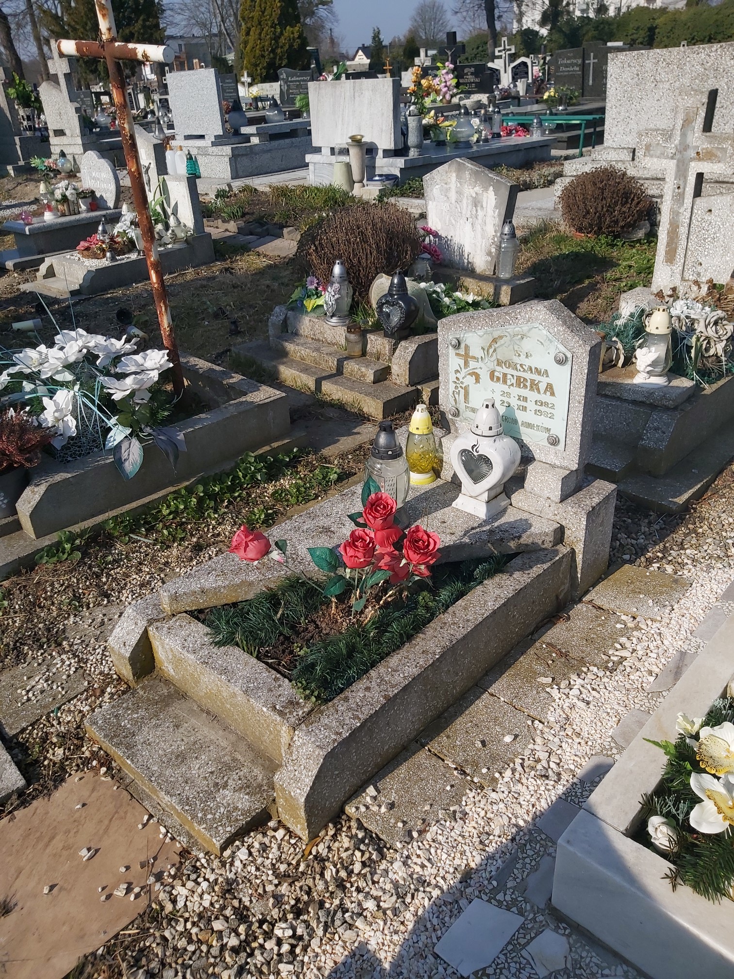 Roksana Gębka 1982 Brzeg - Grobonet - Wyszukiwarka osób pochowanych