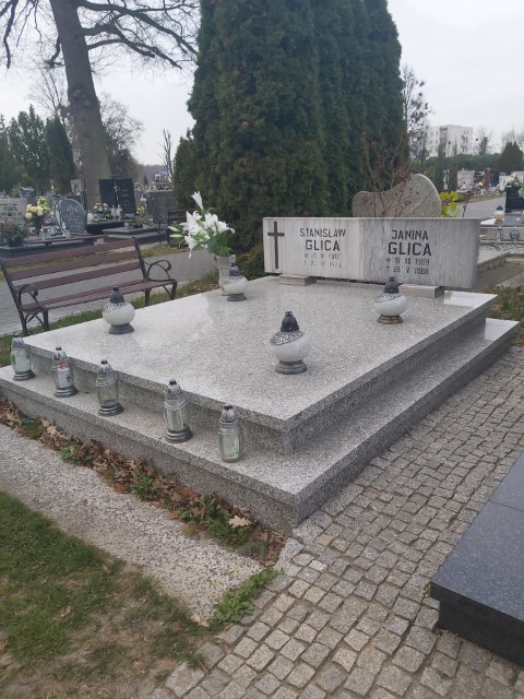 Grób Stanisław Glica