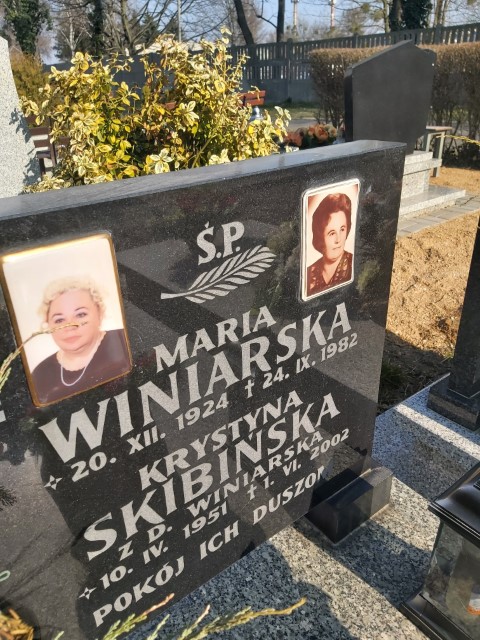 Krystyna Skibińska 1951 Brzeg - Grobonet - Wyszukiwarka osób pochowanych