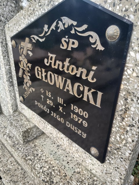 Antoni Głowacki 1900 Brzeg - Grobonet - Wyszukiwarka osób pochowanych