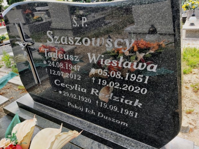 Grób Tadeusz Szaszowski