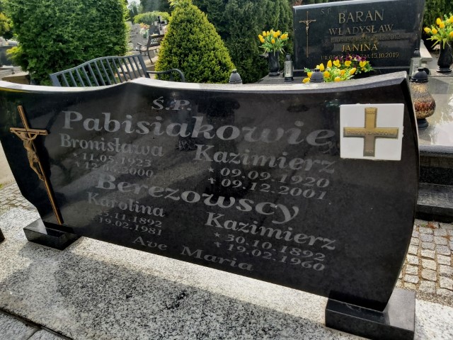  Pabisiak 1923 Brzeg - Grobonet - Wyszukiwarka osób pochowanych