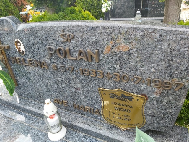 Grób Leonarda Wićko