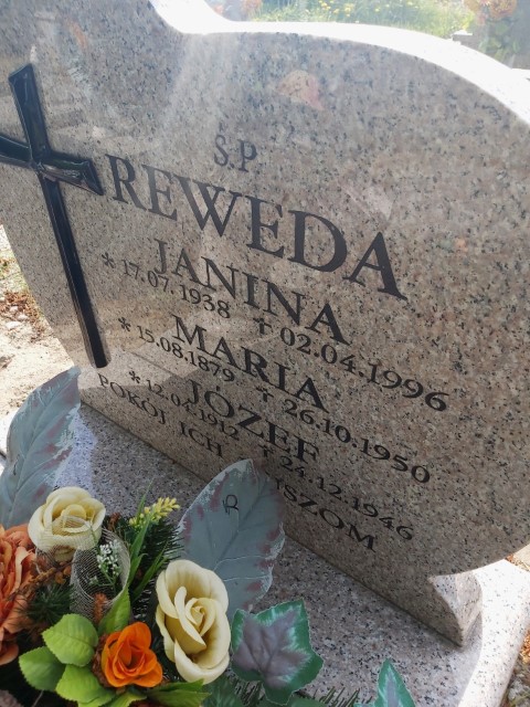 Józef Reweda 1912 Brzeg - Grobonet - Wyszukiwarka osób pochowanych