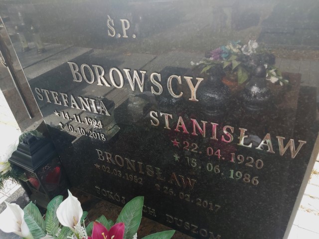 Stanisław Borowski 1922 Brzeg - Grobonet - Wyszukiwarka osób pochowanych