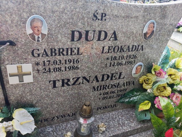Grób Gabriel Duda