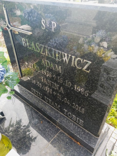 Janina Błaszkiewicz 1938 Brzeg - Grobonet - Wyszukiwarka osób pochowanych