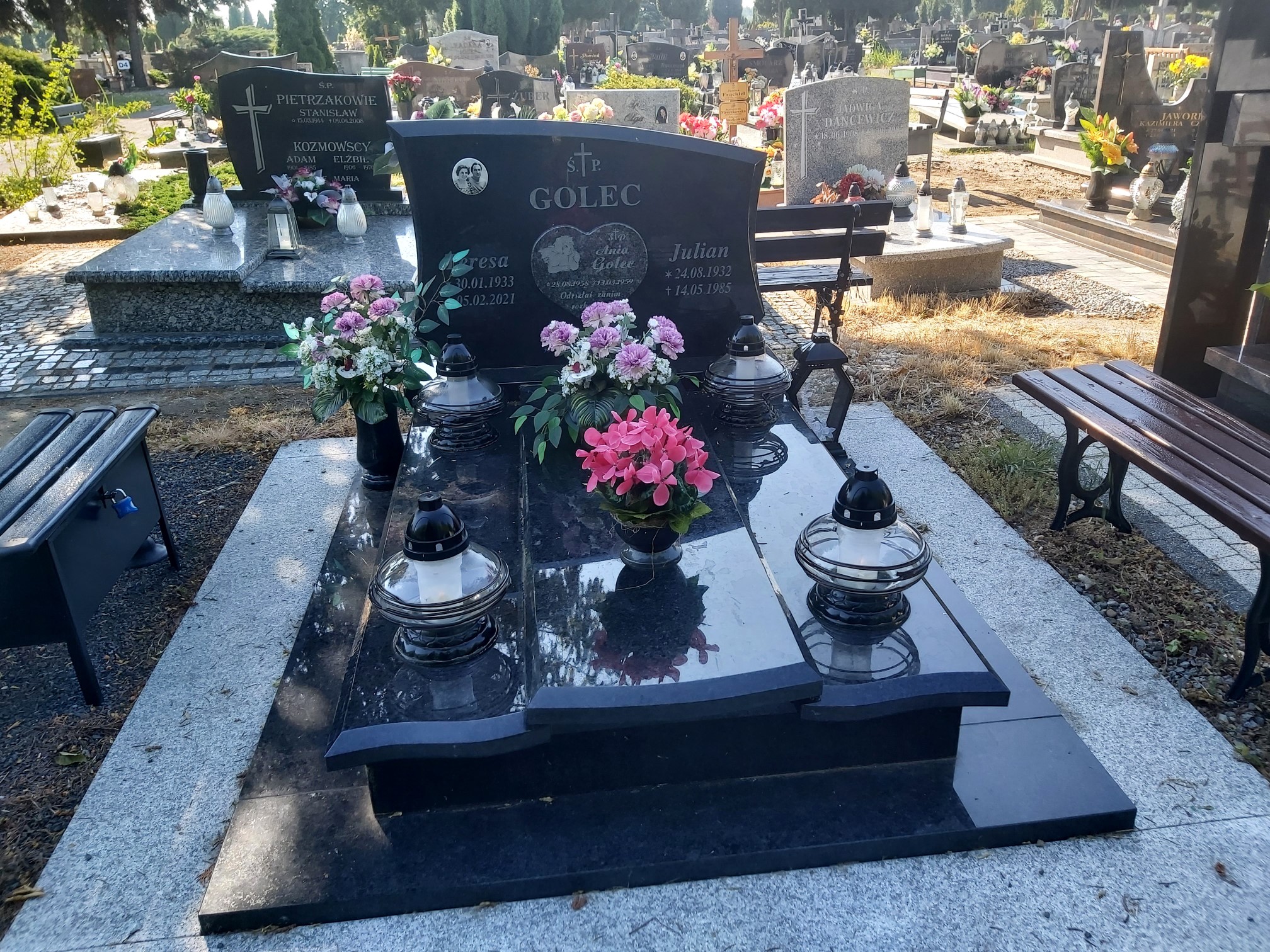 Grób Julian Golec