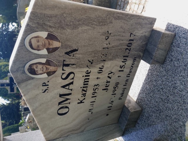 Kazimierz Omasta 1953 Brzeg - Grobonet - Wyszukiwarka osób pochowanych