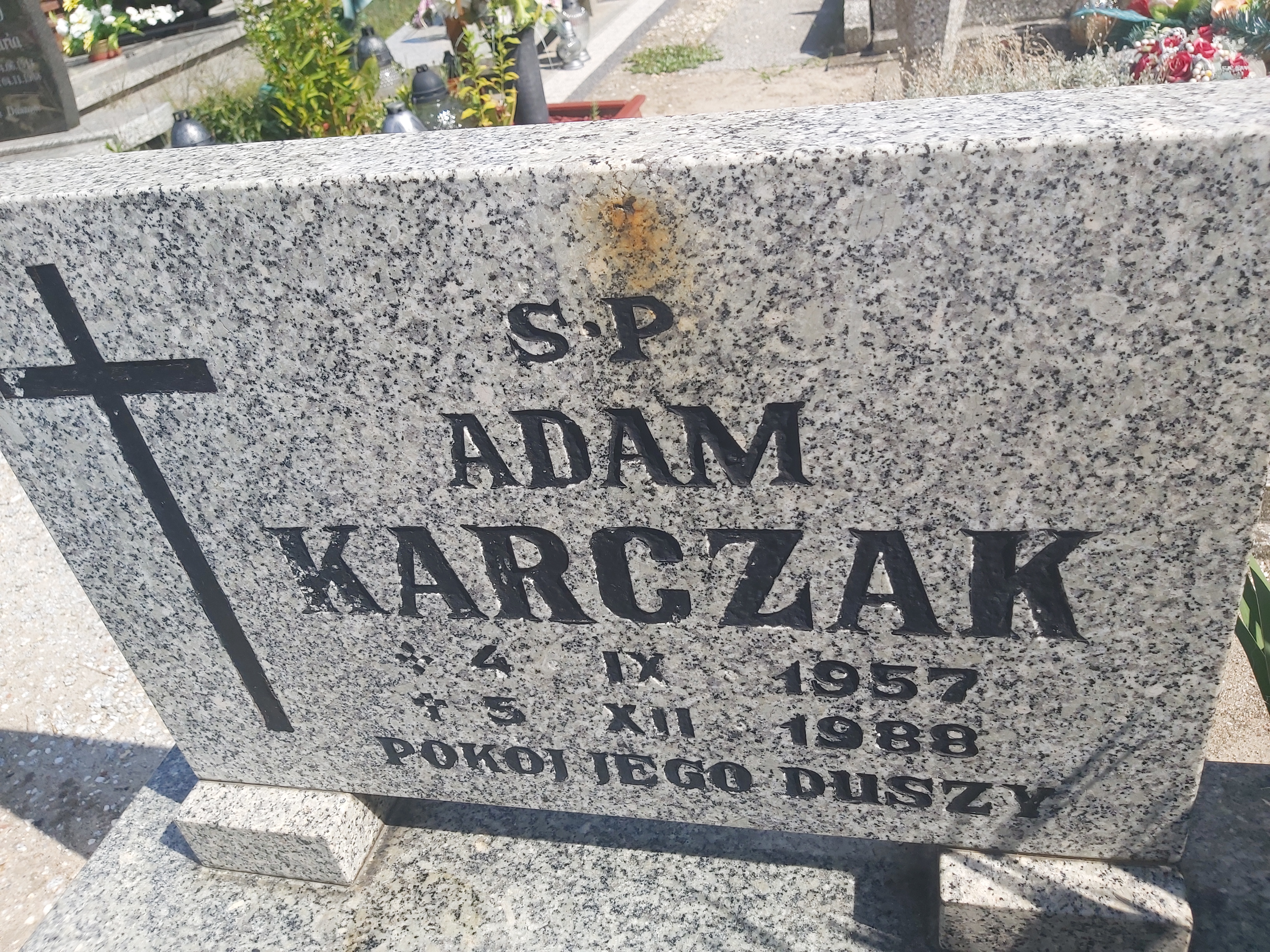 Adam Karczak 1957 Brzeg - Grobonet - Wyszukiwarka osób pochowanych