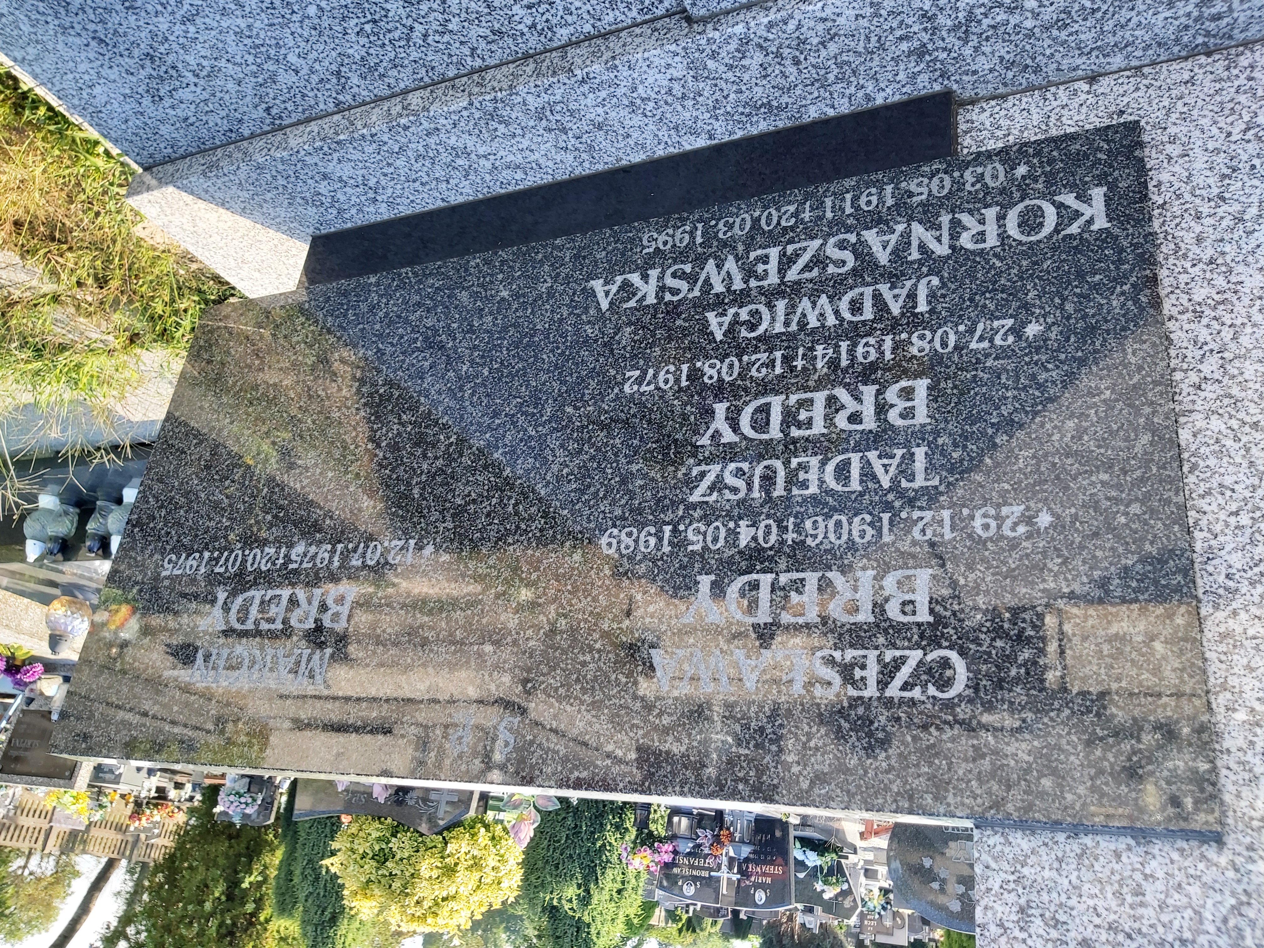 Czesława Bredy 1906 Brzeg - Grobonet - Wyszukiwarka osób pochowanych