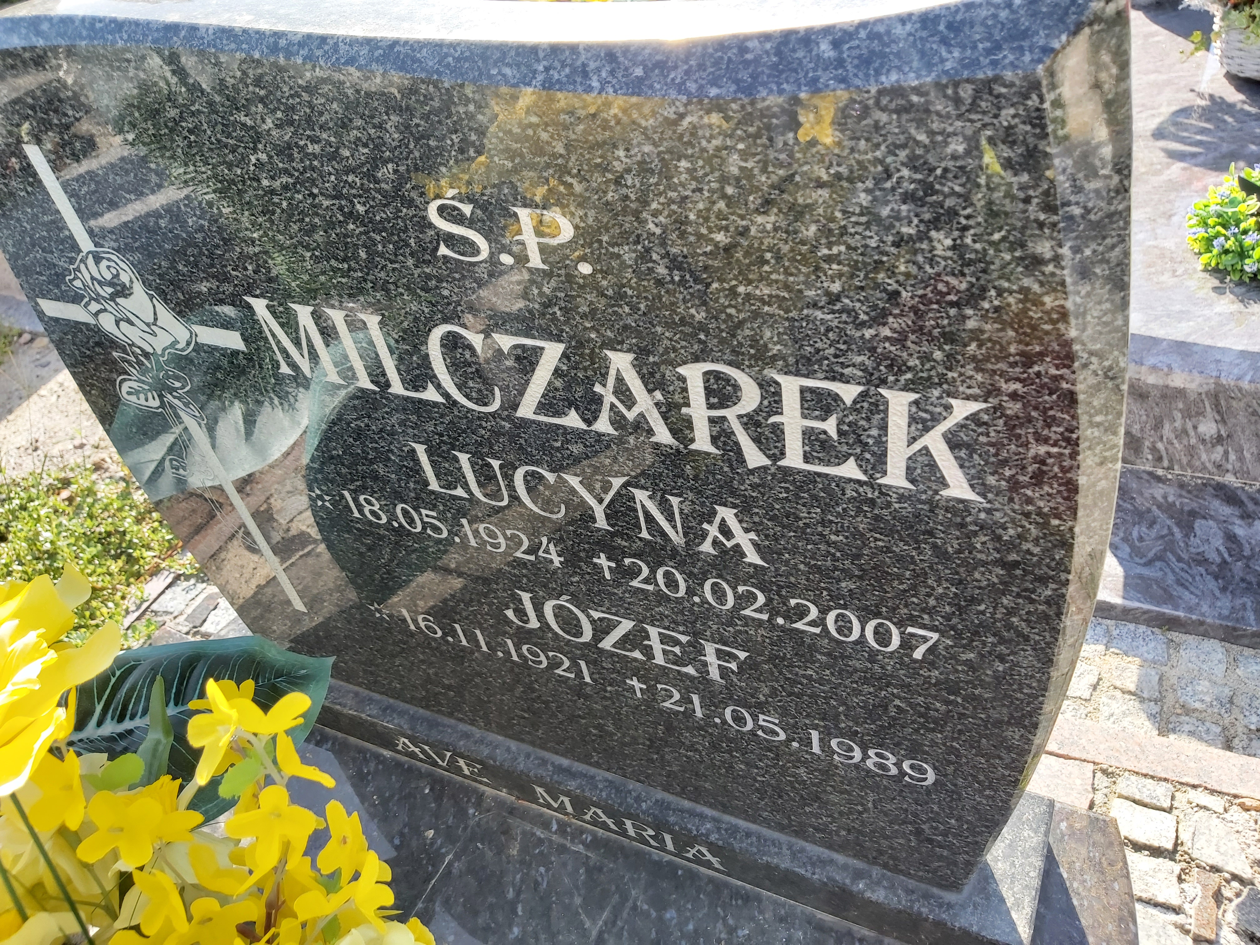 Grób Lucyna Milczarek