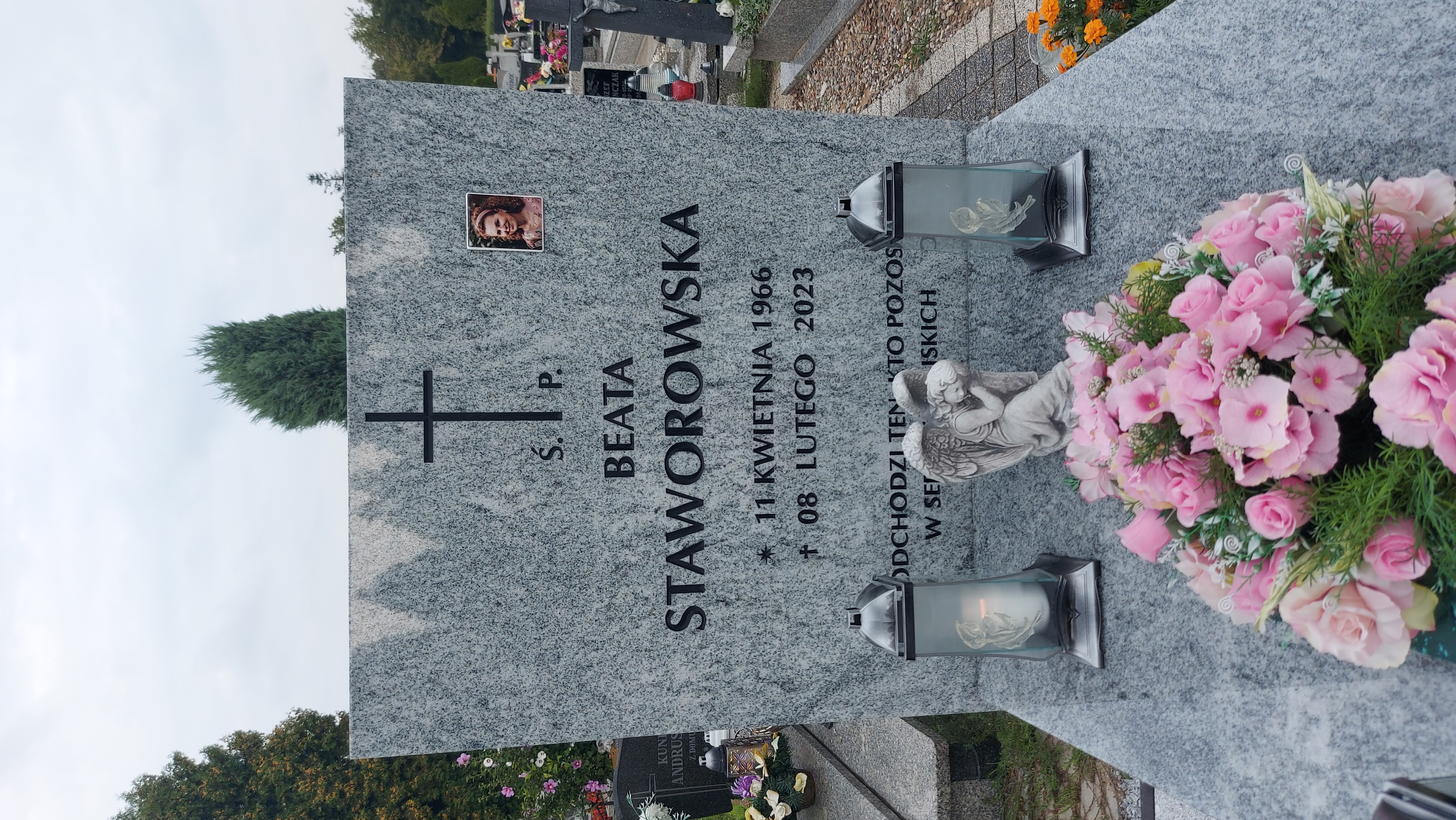 Beata Staworowska 1966 Brzeg - Grobonet - Wyszukiwarka osób pochowanych