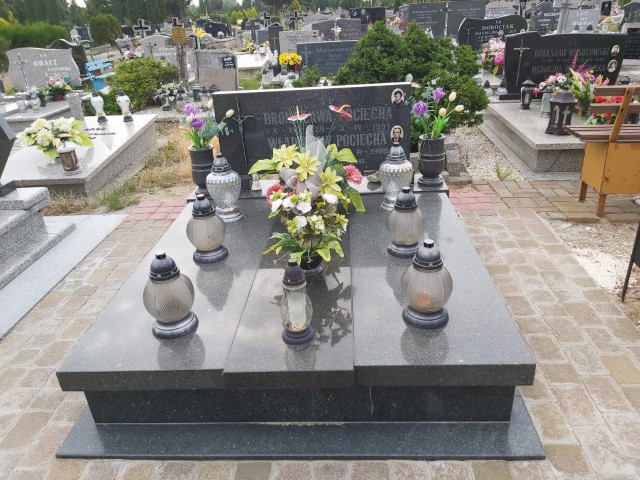 Grób Bronisława Pociecha