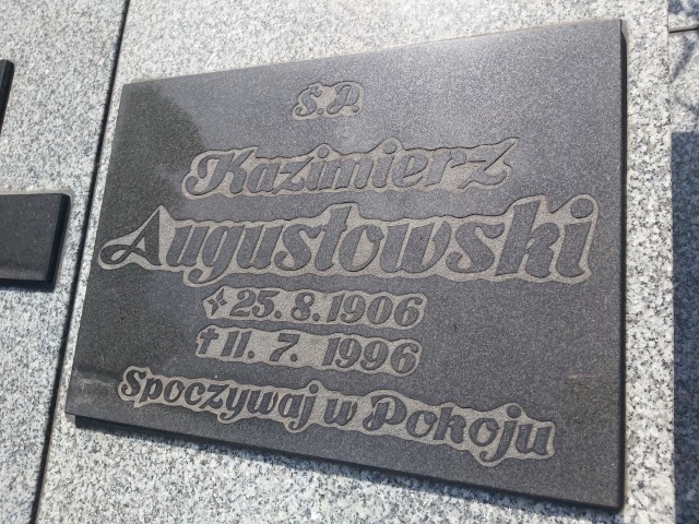 Maria Augustowska 1933 Brzeg - Grobonet - Wyszukiwarka osób pochowanych