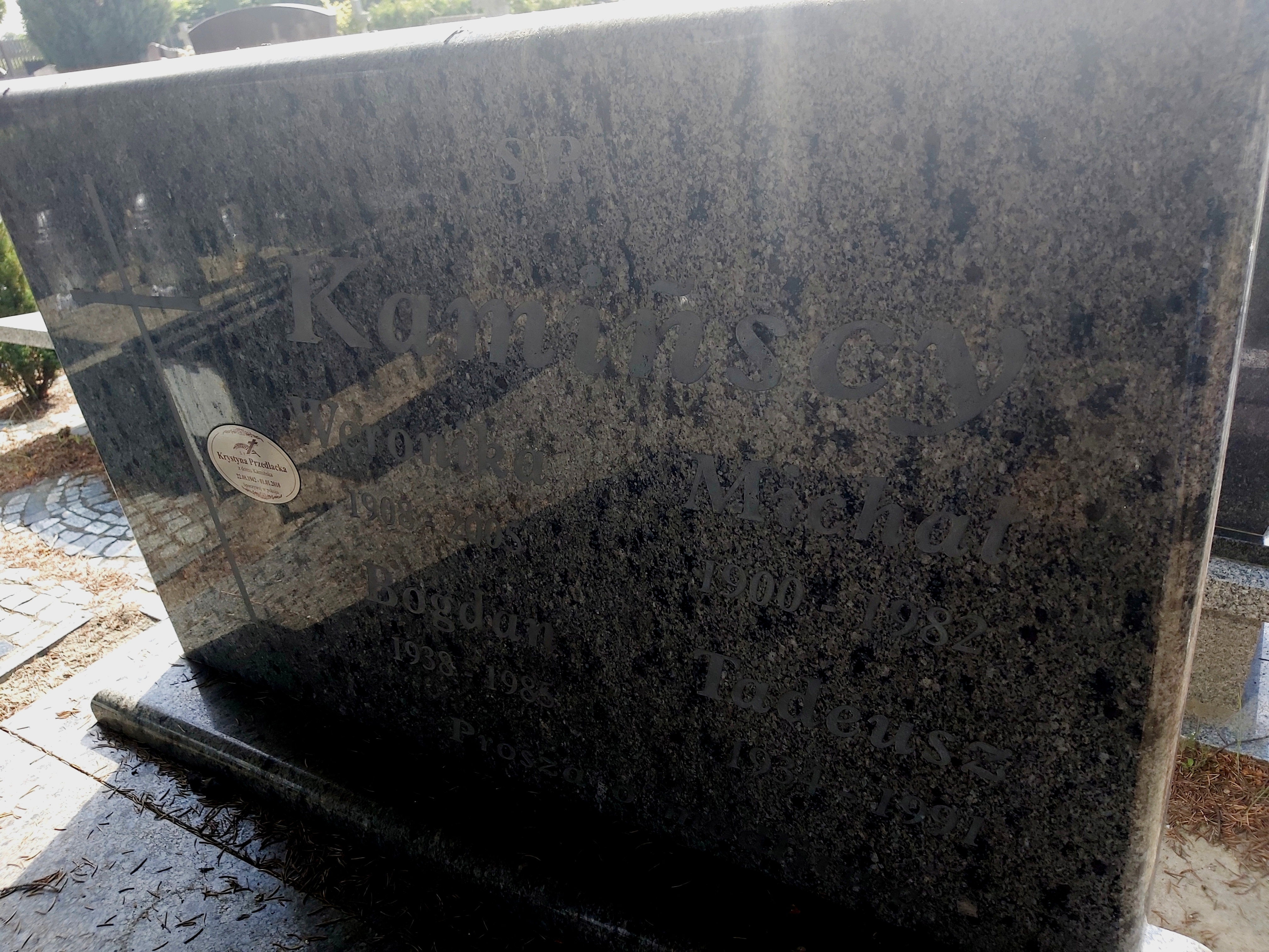 Weronika Kamińska 1908 Brzeg - Grobonet - Wyszukiwarka osób pochowanych