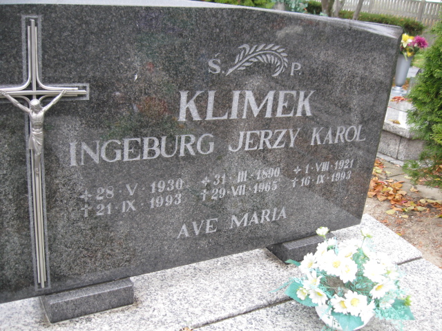 Jerzy Klimek 1890 Brzeg - Grobonet - Wyszukiwarka osób pochowanych